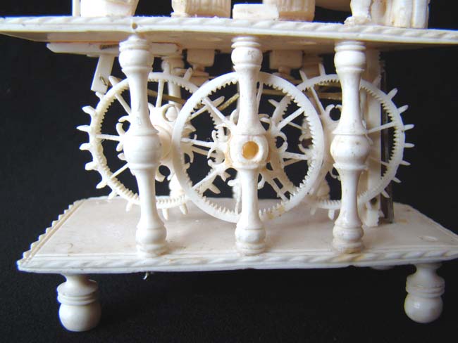 An Absolutely Amazing French Napoleonic War period Prisoner-of-War bone 'Spinning Jenny' circa 1795-1810 — image 6